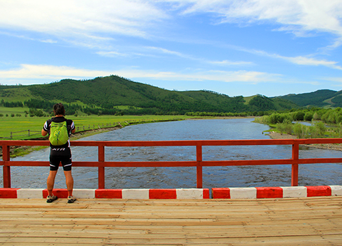 Mountain biking tour in Mongolia